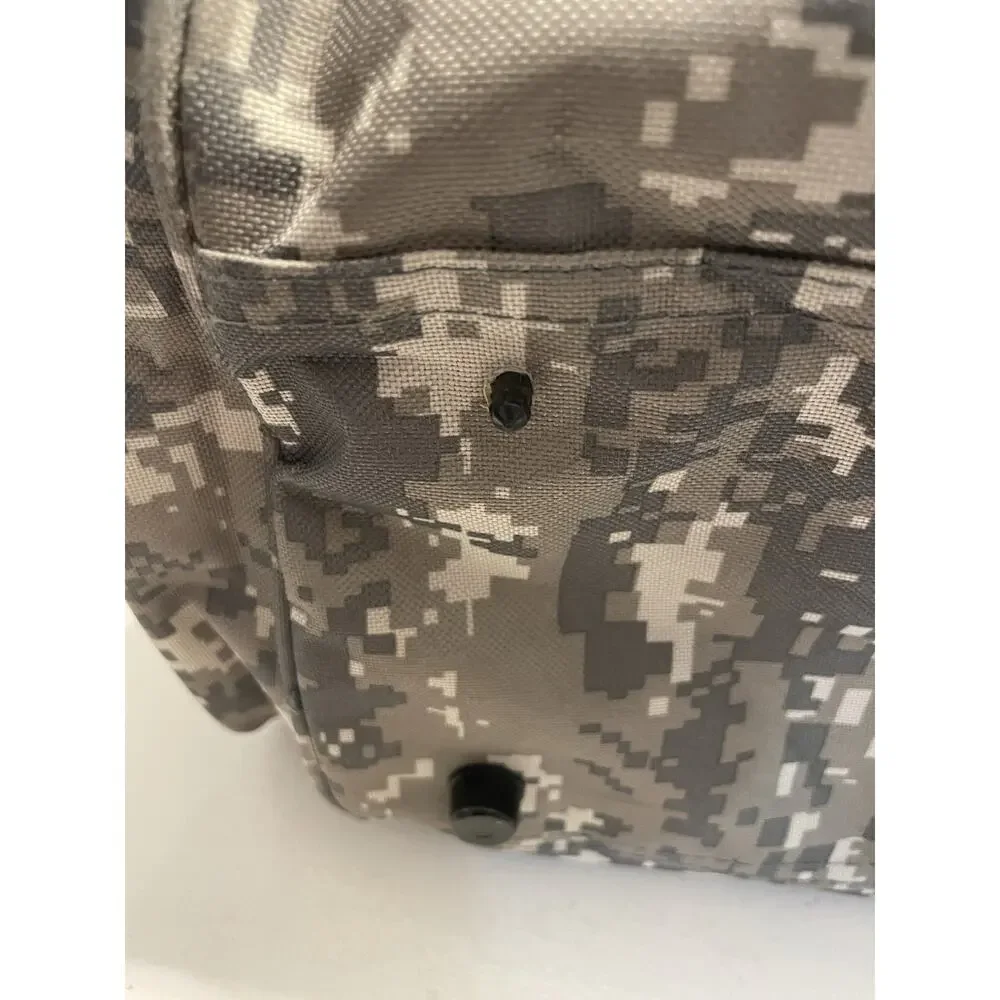 NRA Range Gear Duffle Bag Digital Camo Green Top Handle 20” x 10” x 11” Canvas